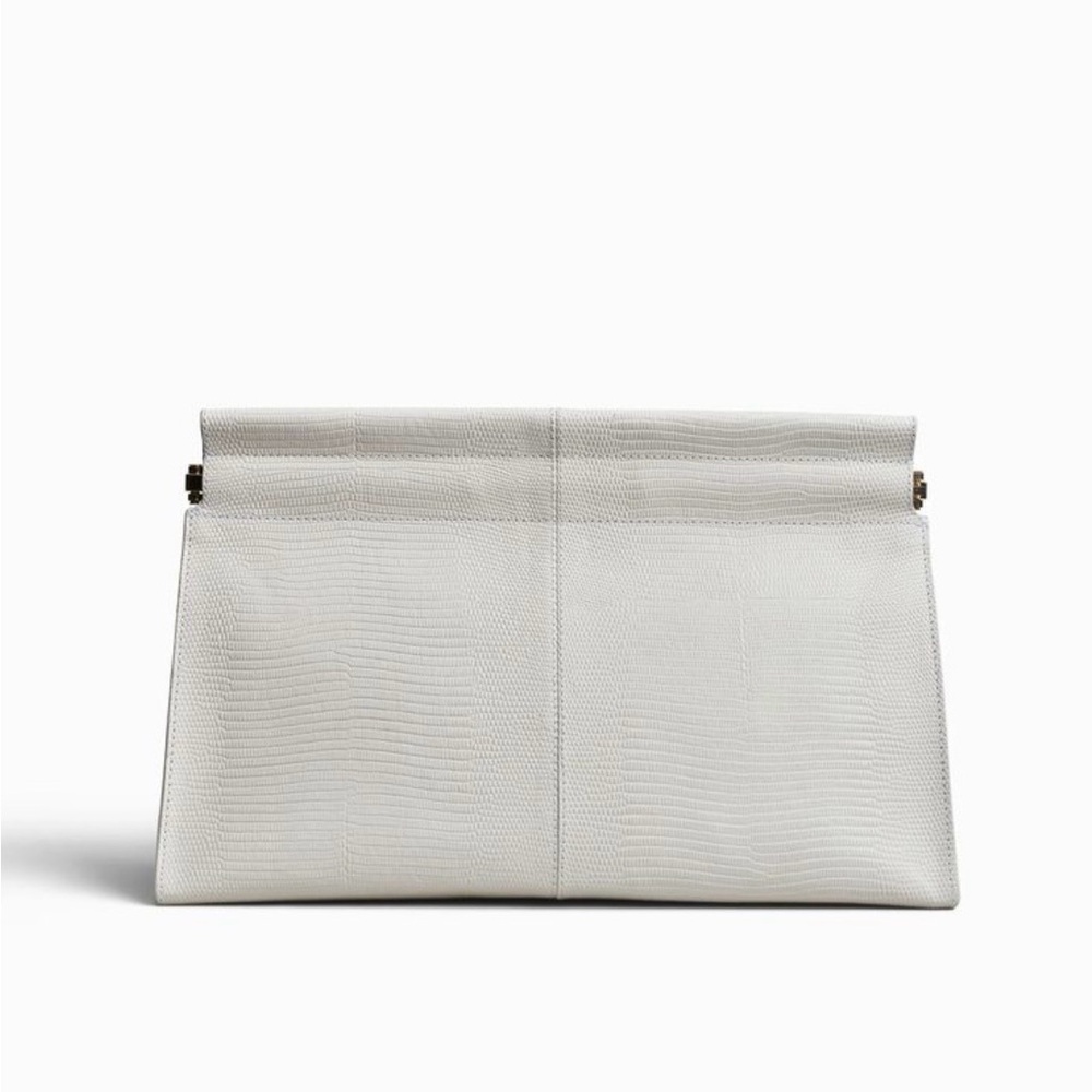 CO Large Ivory Clutch